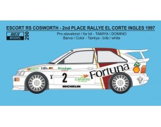 Decal – Escort RS Cosworth - Rallye El Corte Inglés 1997 - Thiry / Prévot